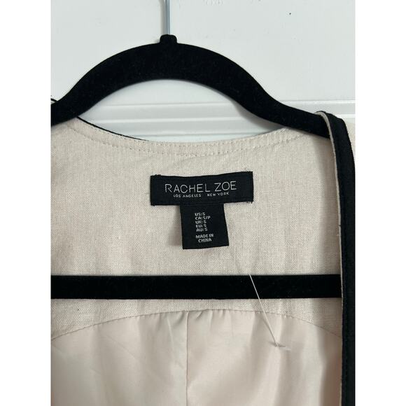 New Women's Mini Sleeveless Button Down Dress Size Small - Picture 3 of 4